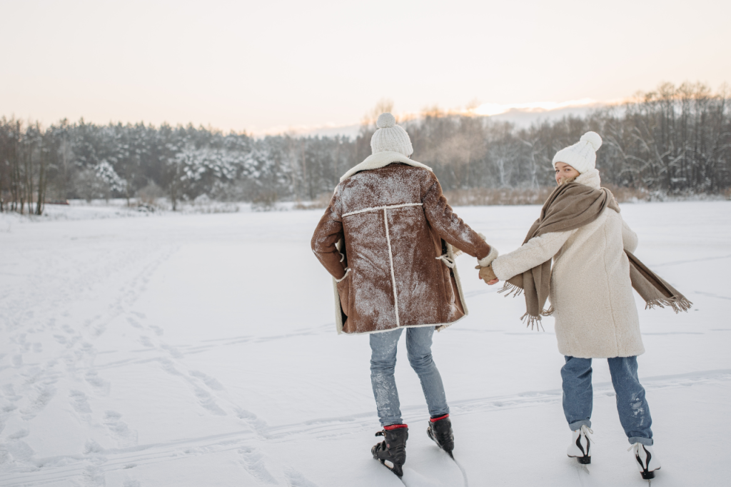 Couple spending time creating memories.