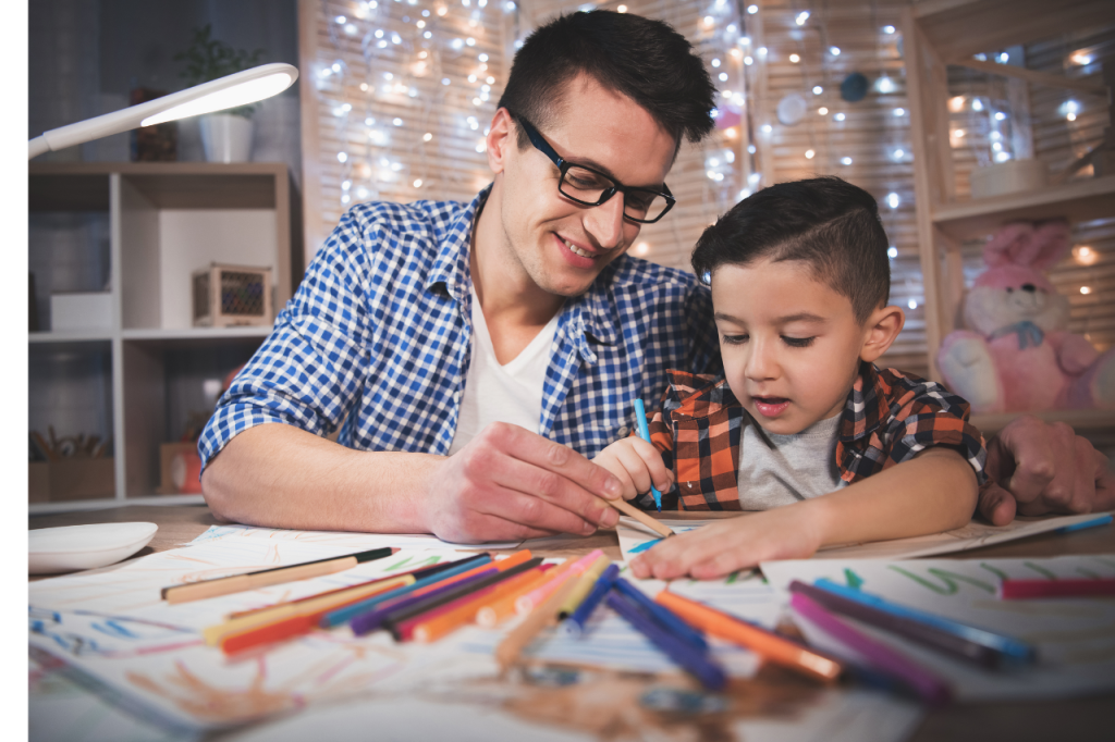 Be a better dad by teaching your child healthy coping mechanisms.